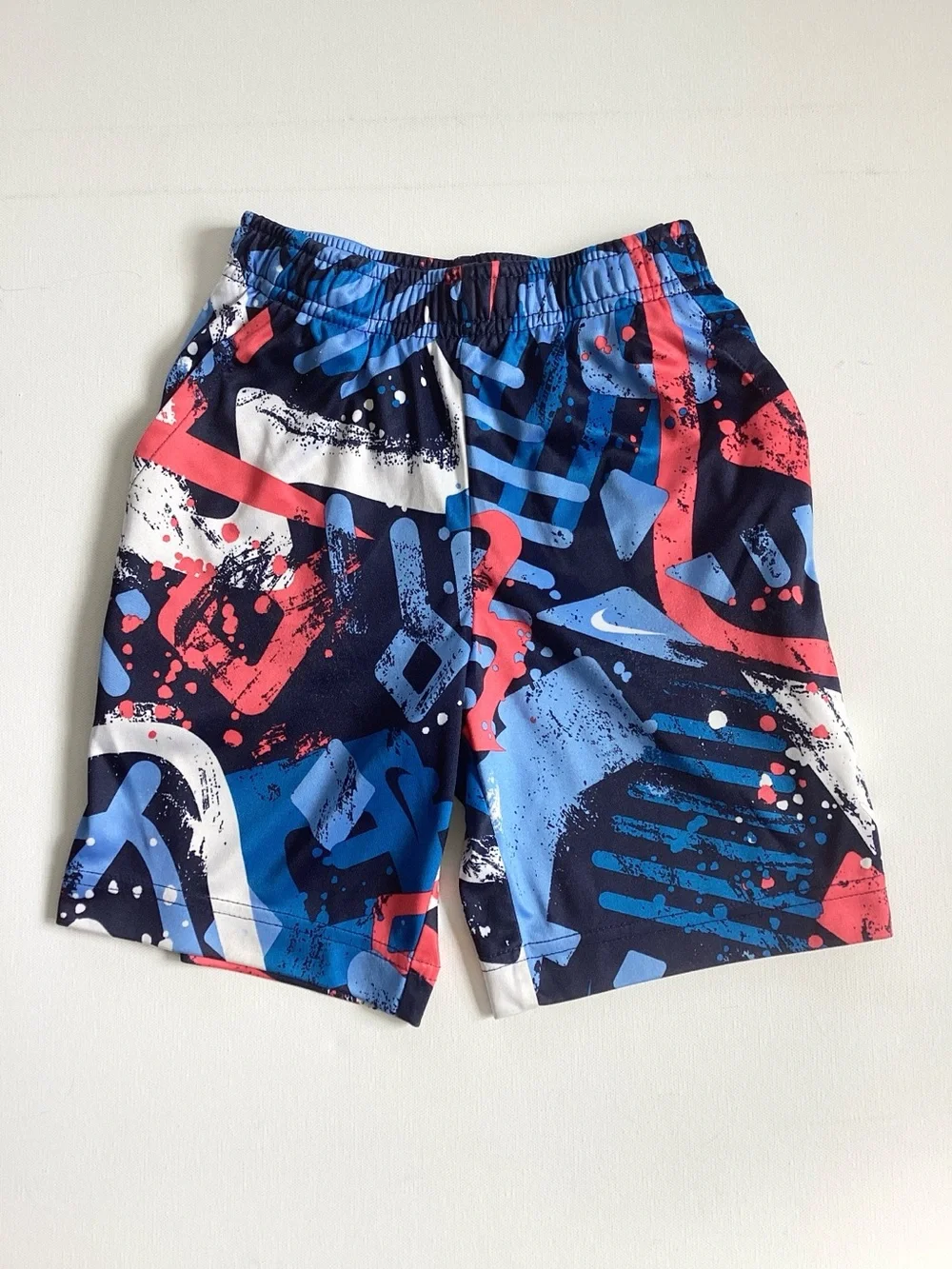Nike Abstract Print Athletic Shorts